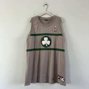 Nike Rewind Boston Celtics NBA Paul Pierce 34 Swingman Gray‎ Basketball Jersey